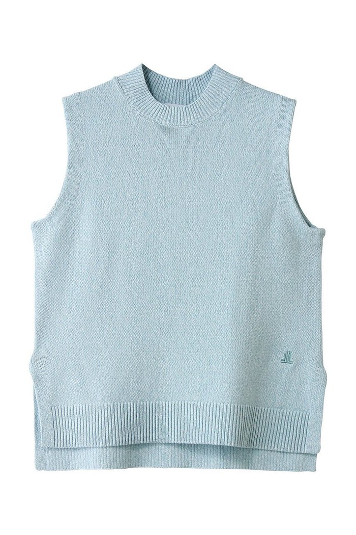 【ランバン オン ブルー/LANVIN en Bleu】のメランジノースリーブニット インテリア・キッズ・メンズ・レディースファッション・服の通販 founy(ファニー) https://founy.com/ ファッション Fashion レディースファッション Fashion for Women トップス・カットソー Cut & Sew Tops ニット Knit Tops & Sweaters キャミソール&ノースリーブ Camisoles & Sleeveless Tops カジュアルプルオーバー・ニットトップス Pullovers & Knit Tops / Casual Pullovers ノースリーブ Sleeveless, No-Sleeve メランジ Melange, Mixed Yarn 再入荷 Restock / Back in Stock |ID: prp329100004910361 ipo3291000000036785896