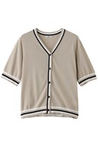 【ティアラ/Tiara】のトリプルラインカーディガン ベージュ|ID: prp329100004910362 ipo3291000000036785905