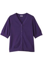 【ティアラ/Tiara】のトリプルラインカーディガン パープル|ID: prp329100004910362 ipo3291000000036785906