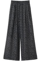 【ジェイドット/j.】のプリントジョーゼット ワイドパンツ ブラック|ID: prp329100004910371 ipo3291000000036786026