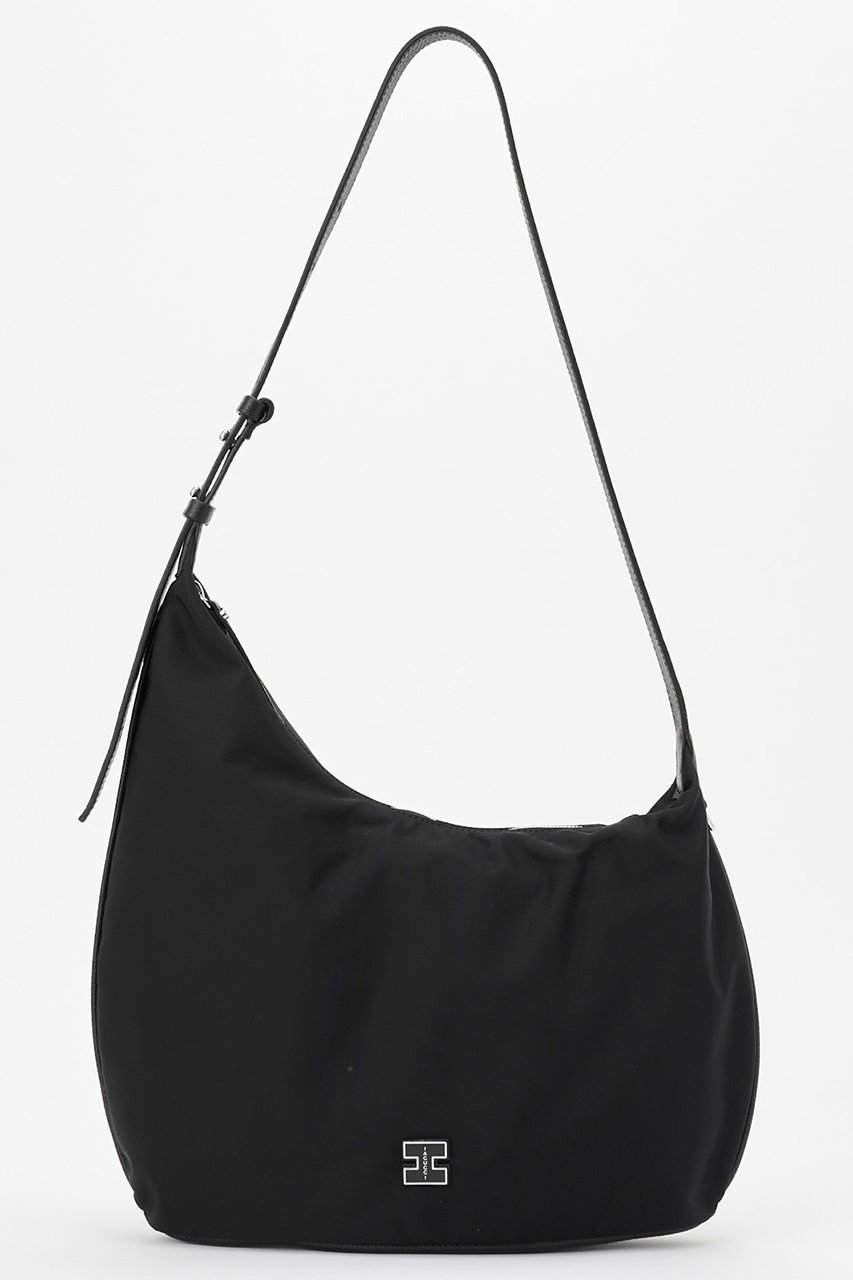【イアクッチ/IACUCCI】のアーゴ 2WAYSD NYLON/CERVO インテリア・キッズ・メンズ・レディースファッション・服の通販 founy(ファニー) 　ファッション　Fashion　レディースファッション　Fashion for Women　バッグ　Bags　アシンメトリー　Asymmetrical Style　エレガント 上品　Elegant　傘　Umbrella, Parasol　軽量　Lightweight, Ultra Light　スポーティ　Sporty, Casual Athletic　なめらか　Smooth, Silky Texture　フォルム　Silhouette, Form　フロント　Front, Front Design　メタル　Metal, Metal Parts　旅行　Travel　新作・新入荷　New Arrivals / New In　ブラック|ID: prp329100004910397 ipo3291000000036789664