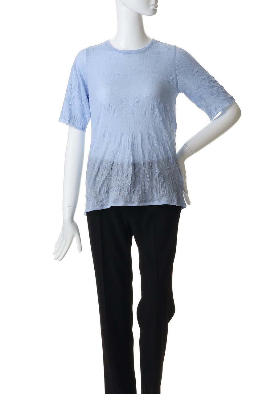 【ミディウミソリッド/MIDIUMISOLID】のsee-through crew neck half slv inner インナー 人気、トレンドファッション・服の通販 founy(ファニー) 　ファッション　Fashion　レディースファッション　Fashion for Women　トップス・カットソー　Cut & Sew Tops　シャツ・ブラウス・オフィスカジュアル　Elegant Blouses & Button-Ups　ロングTシャツ・Tシャツ　Longline T-Shirts & Tees　カットソー・ベーシックTシャツ　Cut-and-Sewn Tops / Stretch Tees & Basics　インナー　Innerwear　ショート　Short, Short Length　シンプル　Simple, Minimal　ジャケット　Jacket, Outerwear　スマート　Smart, Elegant　スリーブ　Sleeve, Long Sleeve / Short Sleeve　エレガント 上品　Elegant　新作・新入荷　New Arrivals / New In　other-2|ID: prp329100004910411 ipo3291000000036789775