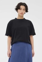 【マーガレットハウエル/MARGARET HOWELL】のLIGHT DENSE COTTON JERSEY TOP ブラック|ID:prp329100004910434
