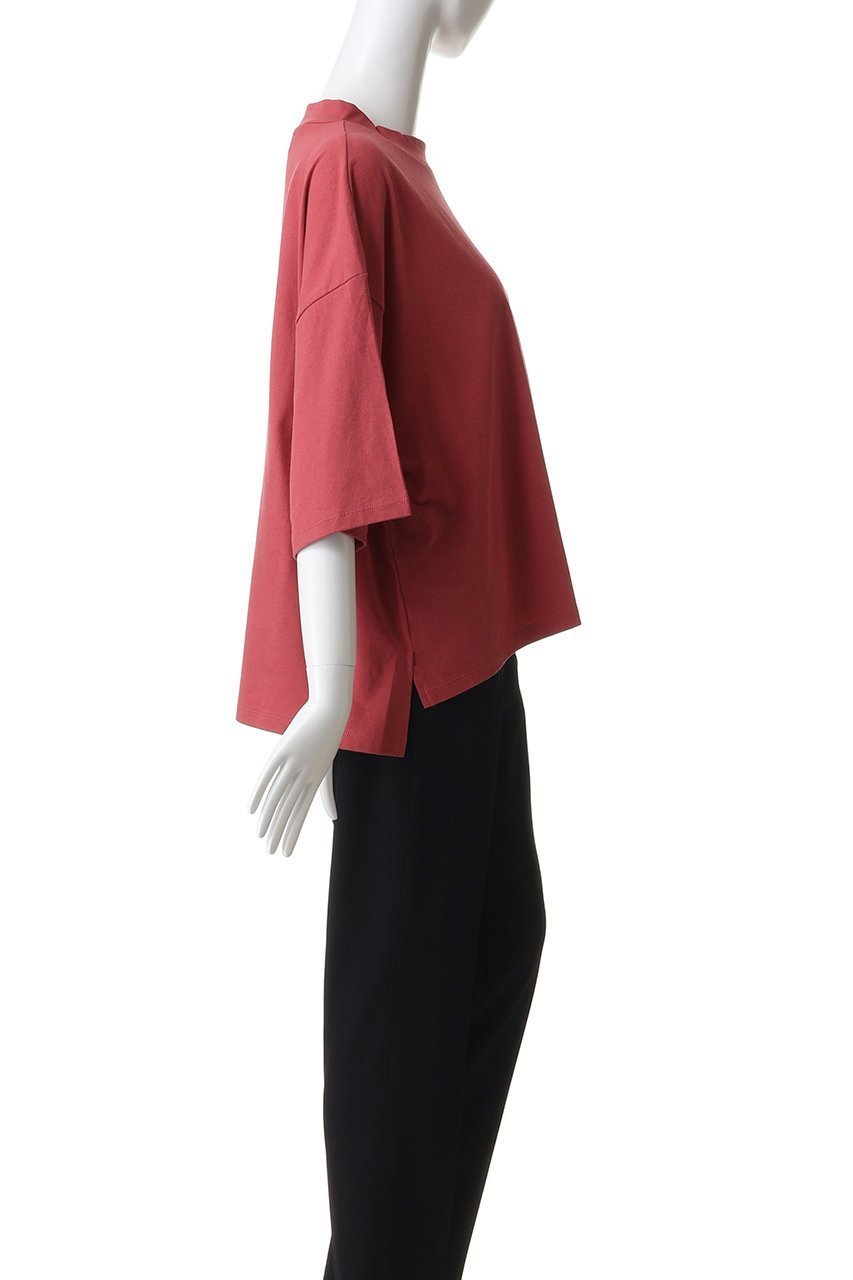 【ミディウミ/MidiUmi】のmock neck wide PO プルオーバー 人気、トレンドファッション・服の通販 founy(ファニー) 　ファッション　Fashion　レディースファッション　Fashion for Women　トップス・カットソー　Cut & Sew Tops　シャツ・ブラウス・オフィスカジュアル　Elegant Blouses & Button-Ups　ロングTシャツ・Tシャツ　Longline T-Shirts & Tees　カジュアルプルオーバー・ニットトップス　Pullovers & Knit Tops / Casual Pullovers　カットソー・ベーシックTシャツ　Cut-and-Sewn Tops / Stretch Tees & Basics　シンプル　Simple, Minimal　スリット　Slit, Slit Detail　スリーブ　Sleeve, Long Sleeve / Short Sleeve　モックネック　Mock Neck, Short Turtleneck　ロング　Long, Long-Length　ワイド　Wide, Wide Fit　定番　Standard, Basic Item　新作・新入荷　New Arrivals / New In　other-3|ID: prp329100004910439 ipo3291000000036790016