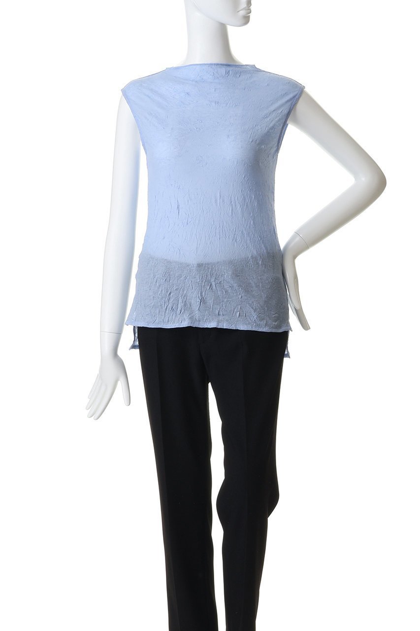 【ミディウミソリッド/MIDIUMISOLID】のsee-through h/neck sleeveless inner インナー 人気、トレンドファッション・服の通販 founy(ファニー) 　ファッション　Fashion　レディースファッション　Fashion for Women　トップス・カットソー　Cut & Sew Tops　シャツ・ブラウス・オフィスカジュアル　Elegant Blouses & Button-Ups　ロングTシャツ・Tシャツ　Longline T-Shirts & Tees　カットソー・ベーシックTシャツ　Cut-and-Sewn Tops / Stretch Tees & Basics　インナー　Innerwear　カーディガン　Cardigan, Knitwear　シアー　Sheer, See-Through　ショート　Short, Short Length　ジャケット　Jacket, Outerwear　スリーブ　Sleeve, Long Sleeve / Short Sleeve　デニム　Denim, Jeans Material　夏　Summer　新作・新入荷　New Arrivals / New In　春　Spring　S/S・春夏　SS, Spring/Summer, Warm Season　ビジネス 仕事 通勤　Business / Work / Commuting　other-2|ID: prp329100004910441 ipo3291000000036790027