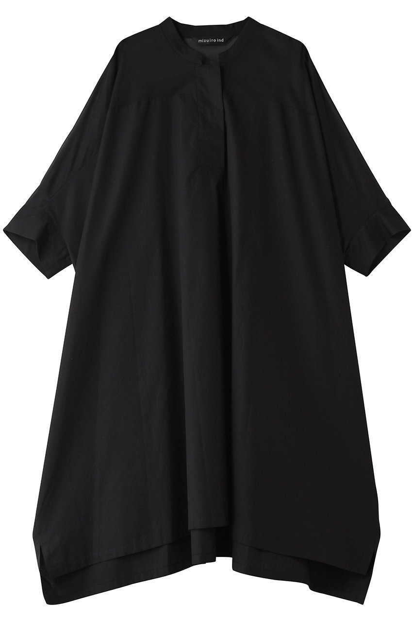 【ミズイロ インド/mizuiro ind】のsheer shoulder wide OP ワンピース インテリア・キッズ・メンズ・レディースファッション・服の通販 founy(ファニー) 　ファッション　Fashion　レディースファッション　Fashion for Women　ワンピース　Dresses　チュニック　Tunic Tops & Dresses　シアー　Sheer, See-Through　チュニック　Tunic, Long Top　パーティ　Party, Party Style　ポンチョ　Poncho, Cape Style　ヨーク　Yoke, Yoke Design　ロング　Long, Long-Length　エレガント 上品　Elegant　新作・新入荷　New Arrivals / New In　black|ID: prp329100004910443 ipo3291000000036790038