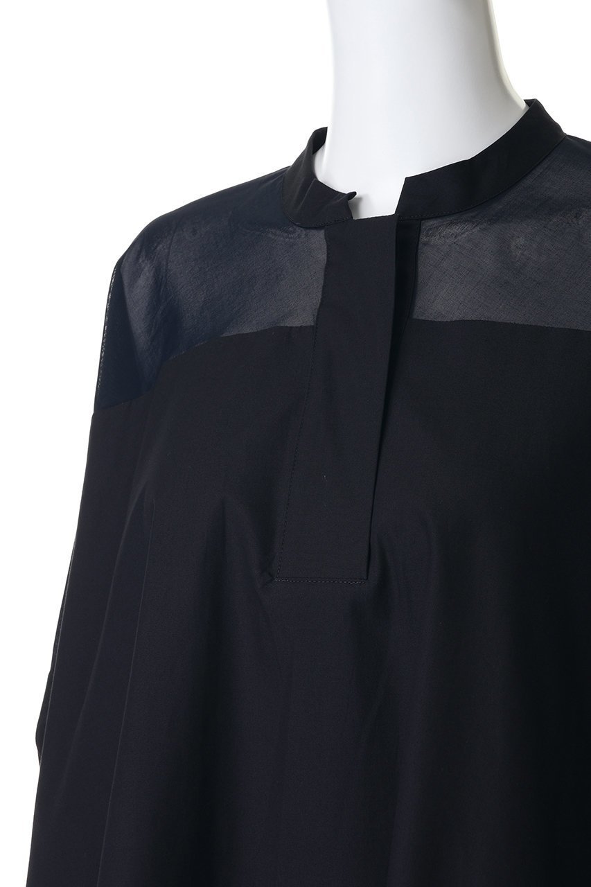 【ミズイロ インド/mizuiro ind】のsheer shoulder wide OP ワンピース 人気、トレンドファッション・服の通販 founy(ファニー) 　ファッション　Fashion　レディースファッション　Fashion for Women　ワンピース　Dresses　チュニック　Tunic Tops & Dresses　シアー　Sheer, See-Through　チュニック　Tunic, Long Top　パーティ　Party, Party Style　ポンチョ　Poncho, Cape Style　ヨーク　Yoke, Yoke Design　ロング　Long, Long-Length　エレガント 上品　Elegant　新作・新入荷　New Arrivals / New In　other-5|ID: prp329100004910443 ipo3291000000036790043