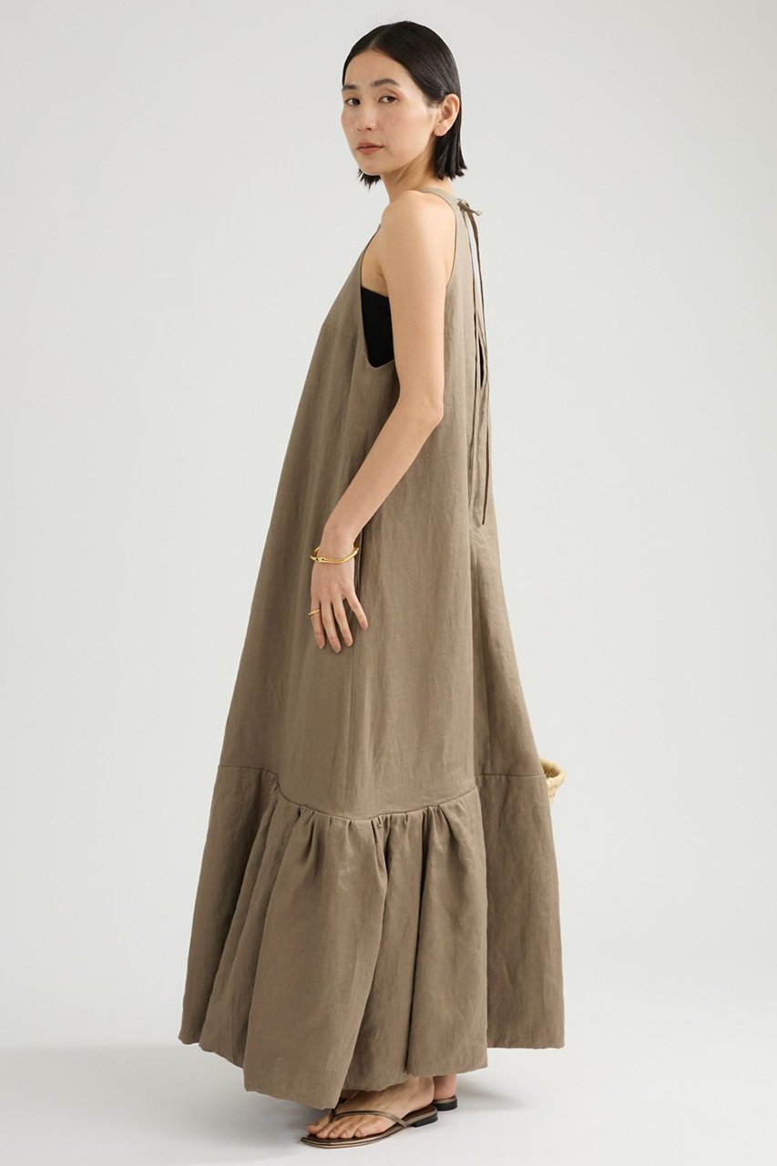 【カオス/Chaos】のチャンパカワンピース 人気、トレンドファッション・服の通販 founy(ファニー) 　ファッション　Fashion　レディースファッション　Fashion for Women　ワンピース　Dresses　チュニック　Tunic Tops & Dresses　チュニック　Tunic, Long Top　リネン　Linen, Linen Fabric　リボン　Ribbon, Bow　ロング　Long, Long-Length　吸水　Absorbent, Quick-Dry　夏　Summer　新作・新入荷　New Arrivals / New In　other-3|ID: prp329100004910446 ipo3291000000036790064