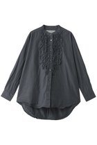【ミディウミ/MidiUmi】のfront frill shirt シャツ c.gray|ID: prp329100004910448 ipo3291000000036790069