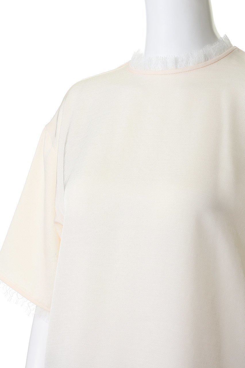 【サードマガジン/THIRD MAGAZINE】のレースTシャツブラウス 人気、トレンドファッション・服の通販 founy(ファニー) 　ファッション　Fashion　レディースファッション　Fashion for Women　トップス・カットソー　Cut & Sew Tops　シャツ・ブラウス・オフィスカジュアル　Elegant Blouses & Button-Ups　ロングTシャツ・Tシャツ　Longline T-Shirts & Tees　ショート　Short, Short Length　スリーブ　Sleeve, Long Sleeve / Short Sleeve　デニム　Denim, Jeans Material　レース　Lace, Lace Fabric　新作・新入荷　New Arrivals / New In　洗える　Machine Washable　other-5|ID: prp329100004910450 ipo3291000000036790102