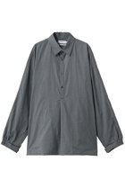 【グラフペーパー/Graphpaper】の【UNISEX】Seersucker Pullover Shirt 人気、トレンドファッション・服の通販 founy(ファニー) ファッション Fashion レディースファッション Fashion for Women トップス・カットソー Cut & Sew Tops シャツ・ブラウス・オフィスカジュアル Elegant Blouses & Button-Ups カジュアルプルオーバー・ニットトップス Pullovers & Knit Tops / Casual Pullovers ユニセックス Unisex, Genderless スポーティ Sporty, Casual Athletic スリーブ Sleeve, Long Sleeve / Short Sleeve フォルム Silhouette, Form ロング Long, Long-Length 夏 Summer 新作・新入荷 New Arrivals / New In thumbnail GRAY|ID: prp329100004910453 ipo3291000000036790115