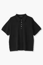 【レリル/lelill】のハイテク ニットポロシャツ ブラック|ID: prp329100004910457 ipo3291000000036790147