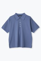 【レリル/lelill】のハイテク ニットポロシャツ ブルー|ID: prp329100004910457 ipo3291000000036790149