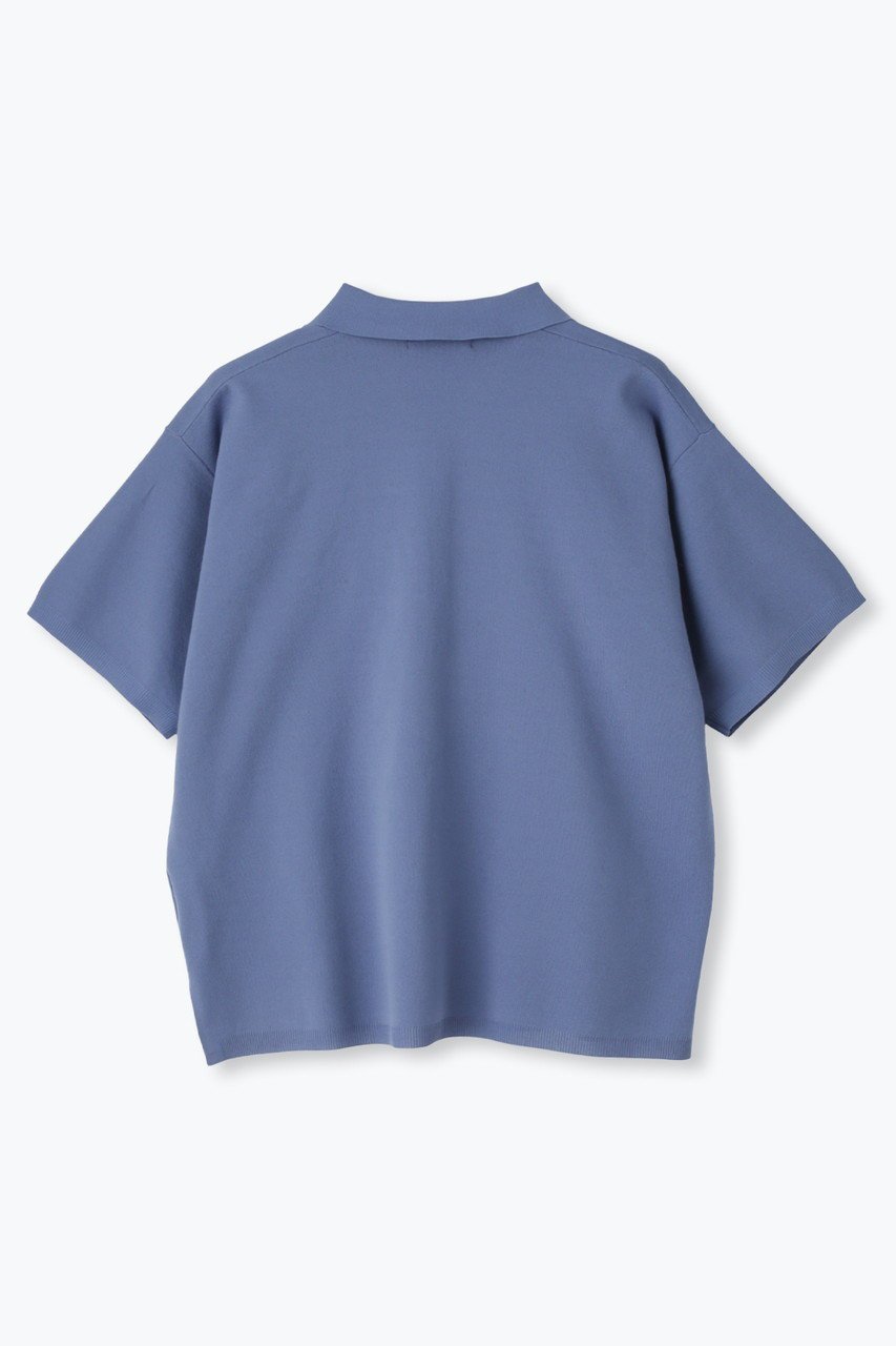 【レリル/lelill】のハイテク ニットポロシャツ 人気、トレンドファッション・服の通販 founy(ファニー) 　ファッション　Fashion　レディースファッション　Fashion for Women　トップス・カットソー　Cut & Sew Tops　ニット　Knit Tops & Sweaters　シャツ・ブラウス・オフィスカジュアル　Elegant Blouses & Button-Ups　ポロシャツ・きれいめカジュアル　Smart-Casual Polo Tops　スタンダード　Standard, Basic　スリーブ　Sleeve, Long Sleeve / Short Sleeve　ポロシャツ　Polo Shirt, Collared Tee　ロング　Long, Long-Length　ビジネス 仕事 通勤　Business / Work / Commuting　新作・新入荷　New Arrivals / New In　other-2|ID: prp329100004910457 ipo3291000000036790151