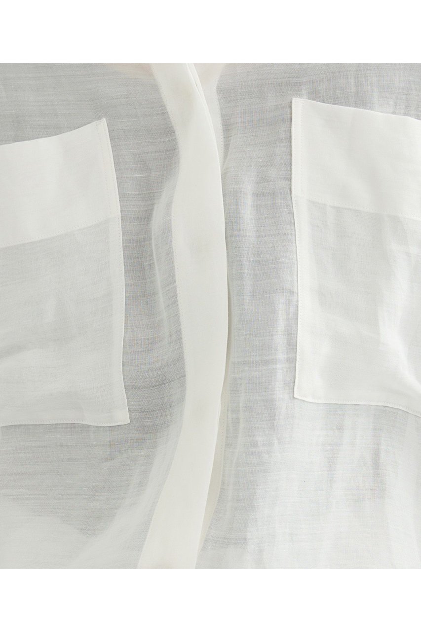 【カオス/Chaos】のランフォートブラウス 人気、トレンドファッション・服の通販 founy(ファニー) 　ファッション　Fashion　レディースファッション　Fashion for Women　トップス・カットソー　Cut & Sew Tops　シャツ・ブラウス・オフィスカジュアル　Elegant Blouses & Button-Ups　スリーブ　Sleeve, Long Sleeve / Short Sleeve　フォルム　Silhouette, Form　ロング　Long, Long-Length　新作・新入荷　New Arrivals / New In　other-8|ID: prp329100004910460 ipo3291000000036790177