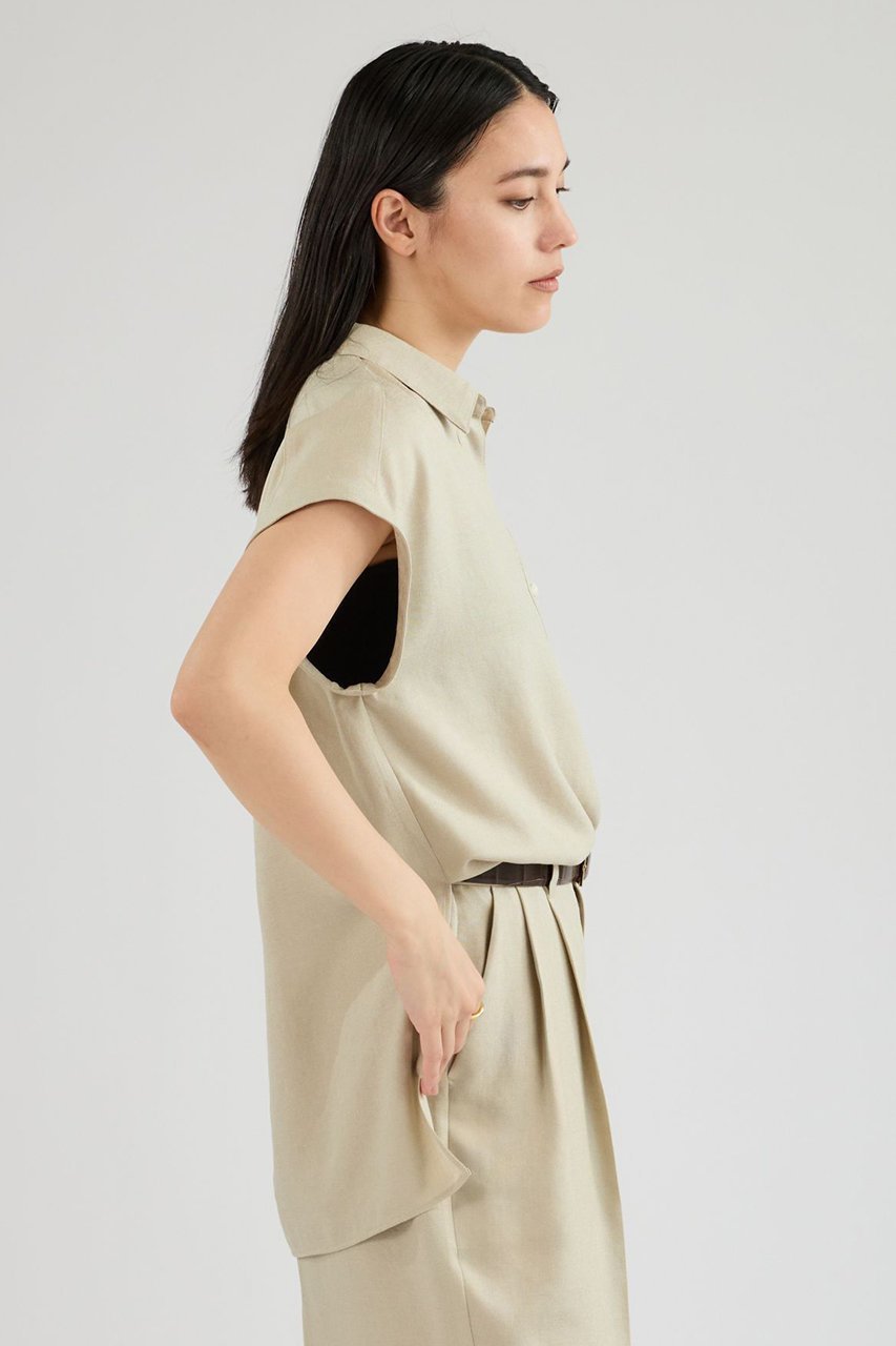 【カオス/Chaos】のアイアスロータシャツ 人気、トレンドファッション・服の通販 founy(ファニー) 　ファッション　Fashion　レディースファッション　Fashion for Women　トップス・カットソー　Cut & Sew Tops　シャツ・ブラウス・オフィスカジュアル　Elegant Blouses & Button-Ups　ショート　Short, Short Length　スリーブ　Sleeve, Long Sleeve / Short Sleeve　エレガント 上品　Elegant　夏　Summer　新作・新入荷　New Arrivals / New In　other-3|ID: prp329100004910462 ipo3291000000036790183