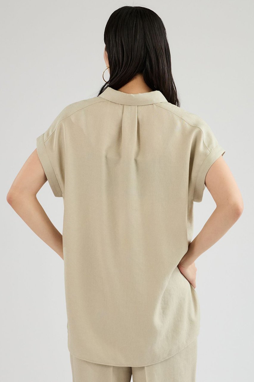 【カオス/Chaos】のアイアスロータシャツ 人気、トレンドファッション・服の通販 founy(ファニー) 　ファッション　Fashion　レディースファッション　Fashion for Women　トップス・カットソー　Cut & Sew Tops　シャツ・ブラウス・オフィスカジュアル　Elegant Blouses & Button-Ups　ショート　Short, Short Length　スリーブ　Sleeve, Long Sleeve / Short Sleeve　エレガント 上品　Elegant　夏　Summer　新作・新入荷　New Arrivals / New In　other-4|ID: prp329100004910462 ipo3291000000036790185