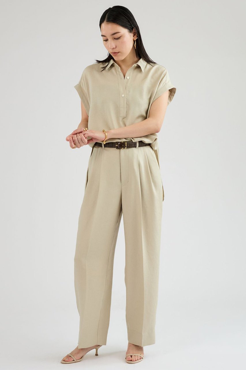 【カオス/Chaos】のアイアスロータシャツ 人気、トレンドファッション・服の通販 founy(ファニー) 　ファッション　Fashion　レディースファッション　Fashion for Women　トップス・カットソー　Cut & Sew Tops　シャツ・ブラウス・オフィスカジュアル　Elegant Blouses & Button-Ups　ショート　Short, Short Length　スリーブ　Sleeve, Long Sleeve / Short Sleeve　エレガント 上品　Elegant　夏　Summer　新作・新入荷　New Arrivals / New In　other-5|ID: prp329100004910462 ipo3291000000036790187