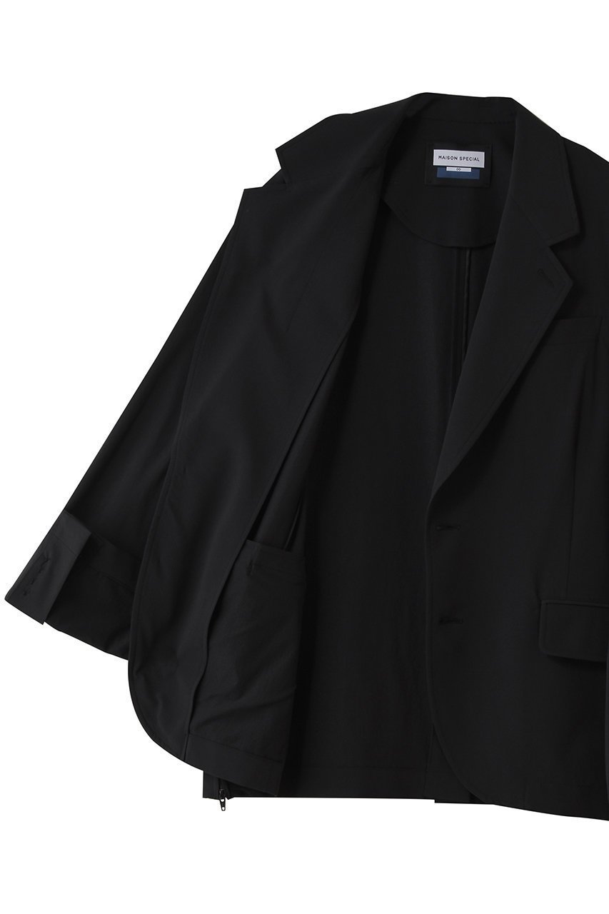 【メゾンスペシャル/MAISON SPECIAL】の【UNISEX】PERTEX シングル2B テーラードJKT 人気、トレンドファッション・服の通販 founy(ファニー) 　ファッション　Fashion　レディースファッション　Fashion for Women　アウター　Coat / Outerwear Collection　レディースジャケット・軽アウター　Jackets　ユニセックス　Unisex, Genderless　ジップ　Zip, Zipper　ジャケット　Jacket, Outerwear　ストレッチ　Stretch, Stretchy Fabric　スリット　Slit, Slit Detail　テーラード　Tailored, Tailored Fit　新作・新入荷　New Arrivals / New In　other-7|ID: prp329100004910474 ipo3291000000036790287