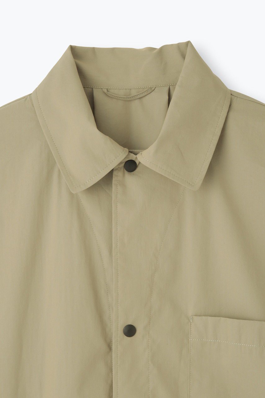 【レリル/lelill】のバルマカーンシャツジャケット 人気、トレンドファッション・服の通販 founy(ファニー) 　ファッション　Fashion　レディースファッション　Fashion for Women　アウター　Coat / Outerwear Collection　レディースジャケット・軽アウター　Jackets　クラシック　Classic, Timeless Style　ジャケット　Jacket, Outerwear　スリット　Slit, Slit Detail　スリーブ　Sleeve, Long Sleeve / Short Sleeve　タイプライター　Typewriter Fabric, Crisp Cotton　ドレープ　Drape, Draping Fabric　ロング　Long, Long-Length　エレガント 上品　Elegant　新作・新入荷　New Arrivals / New In　other-3|ID: prp329100004910476 ipo3291000000036790296