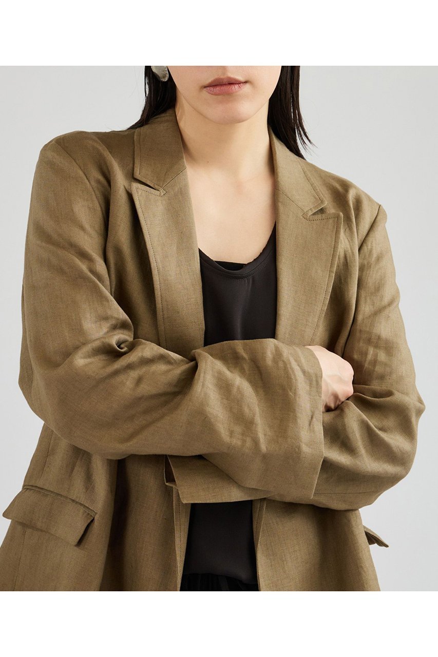 【カオス/Chaos】のアガサチャンパカジャケット 人気、トレンドファッション・服の通販 founy(ファニー) 　ファッション　Fashion　レディースファッション　Fashion for Women　アウター　Coat / Outerwear Collection　レディースジャケット・軽アウター　Jackets　おすすめ　Recommended / Our Picks　キャンバス　Canvas, Canvas Fabric　ジャケット　Jacket, Outerwear　セットアップ　Set-Up, Coordinated Outfit　ダブル　Double, Double-Breasted　フランス　France, French　フレンチ　French, French Style　ポケット　Pocket, Pocket Detail　リネン　Linen, Linen Fabric　ワッシャー　Washer, Crinkled Finish　吸水　Absorbent, Quick-Dry　夏　Summer　新作・新入荷　New Arrivals / New In　other-8|ID: prp329100004910478 ipo3291000000036790333