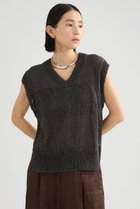 【カオス/Chaos】のフィラージニットベスト チャコール|ID: prp329100004910479 ipo3291000000036790340