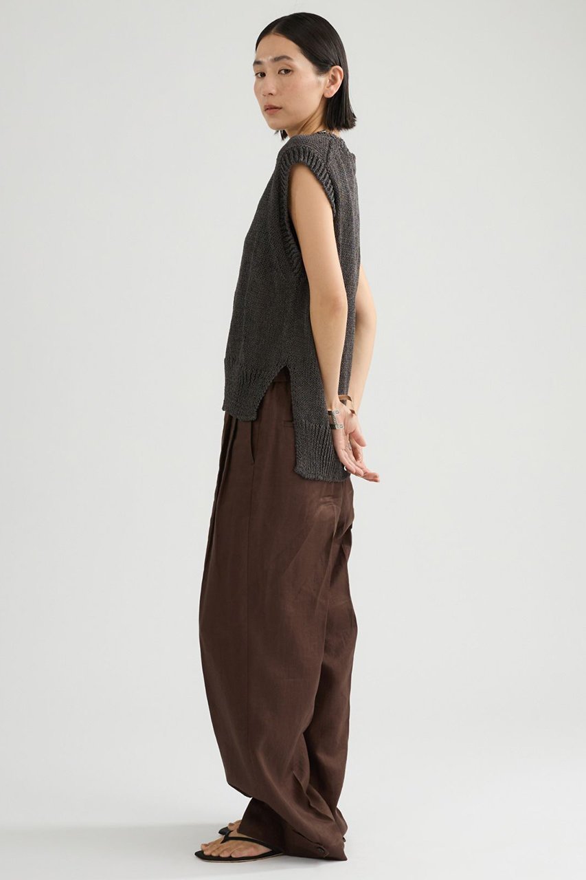 【カオス/Chaos】のフィラージニットベスト 人気、トレンドファッション・服の通販 founy(ファニー) 　ファッション　Fashion　レディースファッション　Fashion for Women　トップス・カットソー　Cut & Sew Tops　ニット　Knit Tops & Sweaters　ベスト&ジレ / 重ね着スタイル　Vests & Gilets　カジュアルプルオーバー・ニットトップス　Pullovers & Knit Tops / Casual Pullovers　カットソー　Cut and Sewn Top　スリット　Slit, Slit Detail　ベスト　Vest, Waistcoat　吸水　Absorbent, Quick-Dry　夏　Summer　新作・新入荷　New Arrivals / New In　other-6|ID: prp329100004910479 ipo3291000000036790345