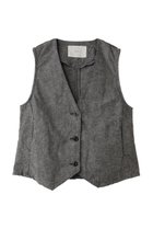 【ミディウミ/MidiUmi】のC/L vest ベスト gray|ID: prp329100004910481 ipo3291000000036790351