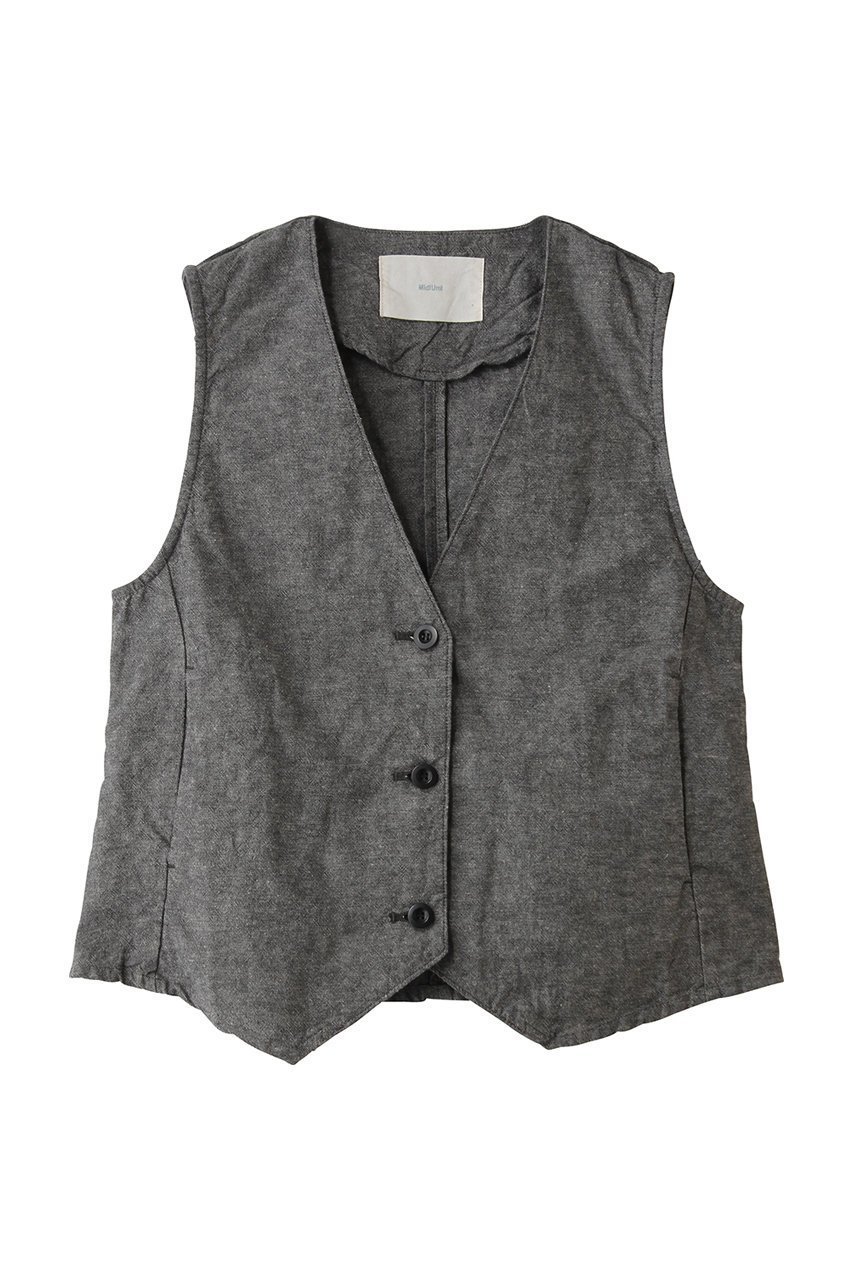 【ミディウミ/MidiUmi】のC/L vest ベスト インテリア・キッズ・メンズ・レディースファッション・服の通販 founy(ファニー) 　ファッション　Fashion　レディースファッション　Fashion for Women　トップス・カットソー　Cut & Sew Tops　ニット　Knit Tops & Sweaters　ベスト&ジレ / 重ね着スタイル　Vests & Gilets　カジュアルプルオーバー・ニットトップス　Pullovers & Knit Tops / Casual Pullovers　インナー　Innerwear　カットソー　Cut and Sewn Top　スリーブ　Sleeve, Long Sleeve / Short Sleeve　ノースリーブ　Sleeveless, No-Sleeve　バランス　Balance, Style Balance　ベスト　Vest, Waistcoat　リネン　Linen, Linen Fabric　ロング　Long, Long-Length　夏　Summer　新作・新入荷　New Arrivals / New In　春　Spring　gray|ID: prp329100004910481 ipo3291000000036790351