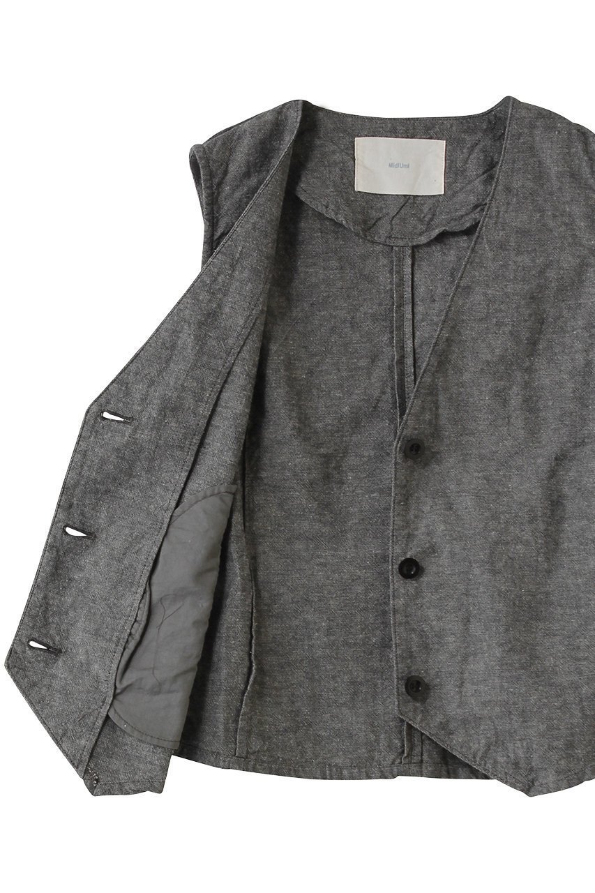 【ミディウミ/MidiUmi】のC/L vest ベスト 人気、トレンドファッション・服の通販 founy(ファニー) 　ファッション　Fashion　レディースファッション　Fashion for Women　トップス・カットソー　Cut & Sew Tops　ニット　Knit Tops & Sweaters　ベスト&ジレ / 重ね着スタイル　Vests & Gilets　カジュアルプルオーバー・ニットトップス　Pullovers & Knit Tops / Casual Pullovers　インナー　Innerwear　カットソー　Cut and Sewn Top　スリーブ　Sleeve, Long Sleeve / Short Sleeve　ノースリーブ　Sleeveless, No-Sleeve　バランス　Balance, Style Balance　ベスト　Vest, Waistcoat　リネン　Linen, Linen Fabric　ロング　Long, Long-Length　夏　Summer　新作・新入荷　New Arrivals / New In　春　Spring　other-6|ID: prp329100004910481 ipo3291000000036790357