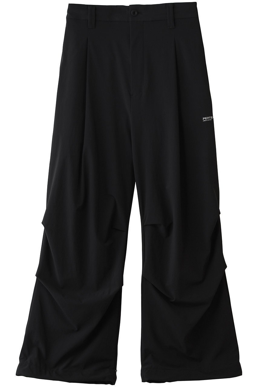 【メゾンスペシャル/MAISON SPECIAL】の【UNISEX】PERTEX ワンタックリラックスパンツ インテリア・キッズ・メンズ・レディースファッション・服の通販 founy(ファニー) 　ファッション　Fashion　レディースファッション　Fashion for Women　パンツ　Pants & Trousers　ユニセックス　Unisex, Genderless　アウトドア　Outdoor Clothing　ストレッチ　Stretch, Stretchy Fabric　新作・新入荷　New Arrivals / New In　BLK(ブラック)|ID: prp329100004910490 ipo3291000000036790434