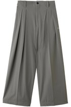 【メゾンスペシャル/MAISON SPECIAL】の【UNISEX】PERTEX ツータックスラックス 人気、トレンドファッション・服の通販 founy(ファニー) ファッション Fashion レディースファッション Fashion for Women パンツ Pants & Trousers ユニセックス Unisex, Genderless ストレッチ Stretch, Stretchy Fabric ワイド Wide, Wide Fit 新作・新入荷 New Arrivals / New In thumbnail GRY(グレー)|ID: prp329100004910491 ipo3291000000036790448