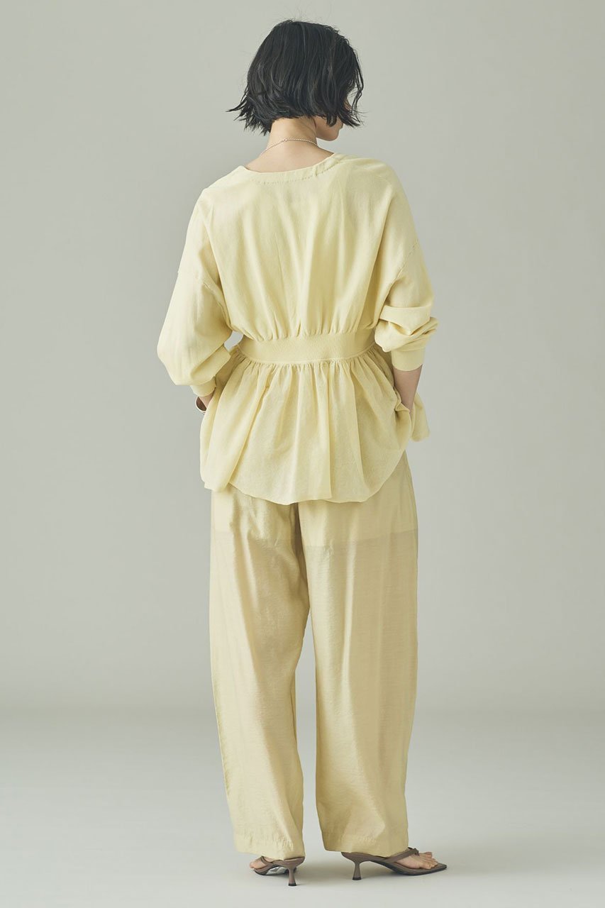 【カレンソロジー/Curensology】のシルクブレンドシアーパンツ 人気、トレンドファッション・服の通販 founy(ファニー) 　ファッション　Fashion　レディースファッション　Fashion for Women　パンツ　Pants & Trousers　オーガンジー　Organza Fabric　キュプラ　Cupro, Eco Fabric　シアー　Sheer, See-Through　シルク　Silk, 100% Silk　なめらか　Smooth, Silky Texture　ワイド　Wide, Wide Fit　夏　Summer　エレガント 上品　Elegant　新作・新入荷　New Arrivals / New In　other-7|ID: prp329100004910492 ipo3291000000036790467