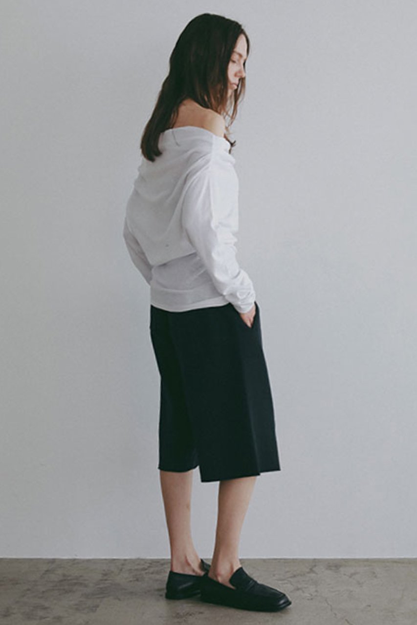 【エトレトウキョウ/ETRE TOKYO】のダブルフェイスニットハーフパンツ 人気、トレンドファッション・服の通販 founy(ファニー) 　ファッション　Fashion　レディースファッション　Fashion for Women　パンツ　Pants & Trousers　ショートパンツ・ハーフパンツ　High-Waisted & Relaxed Shorts　おすすめ　Recommended / Our Picks　コンパクト　Compact, Small Size　シューズ　Shoes, Footwear　ショート　Short, Short Length　シルク　Silk, 100% Silk　シンプル　Simple, Minimal　ジャケット　Jacket, Outerwear　ハーフ　Half, Half-Length　バランス　Balance, Style Balance　リラックス　Relax, Relaxed Fit　エレガント 上品　Elegant　新作・新入荷　New Arrivals / New In　other-6|ID: prp329100004910495 ipo3291000000036790499