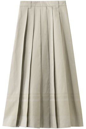 【エブール/ebure】のコットンリネンジャカード バックゴムトラペーズスカート 人気、トレンドファッション・服の通販 founy(ファニー) ファッション Fashion レディースファッション Fashion for Women スカート Skirts バッグ Bags おすすめ Recommended / Our Picks シルケット Silket, Silky Cotton ジャカード／ジャガード Jacquard, Woven Pattern プリーツ Pleats, Pleated エレガント 上品 Elegant 新作・新入荷 New Arrivals / New In |ID:prp329100004910497