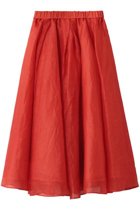 【エブール/ebure】のリネンシルクシアー オーガンジータックフレアスカート 人気、トレンドファッション・服の通販 founy(ファニー) ファッション Fashion レディースファッション Fashion for Women スカート Skirts Aライン・フレアスカート A-Line & Flared Skirts ロングスカート Long Skirts / Maxi & Midi Skirts エレガント 上品 Elegant オーガンジー Organza Fabric シルク Silk, 100% Silk シンプル Simple, Minimal バランス Balance, Style Balance リネン Linen, Linen Fabric ロング Long, Long-Length 新作・新入荷 New Arrivals / New In |ID:prp329100004910498