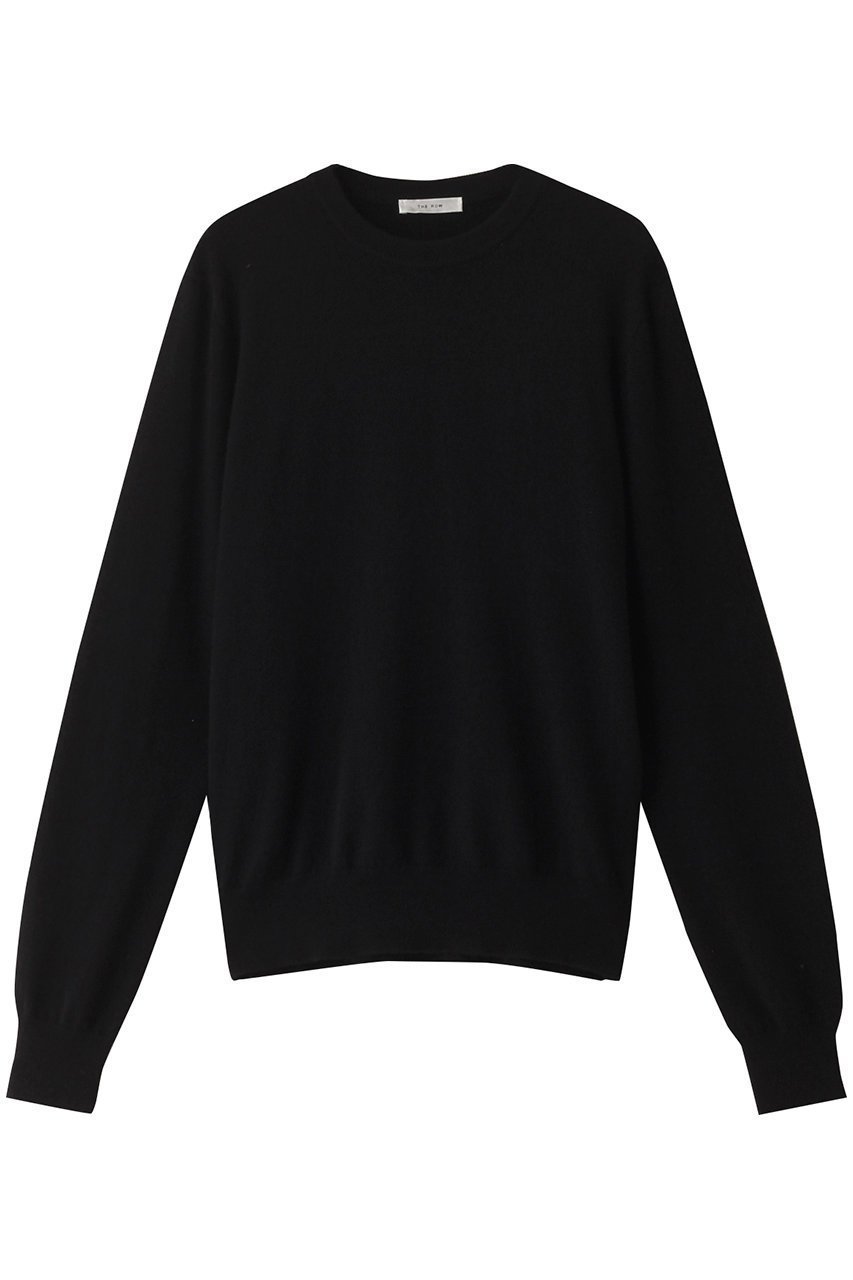 【ザ ロウ/THE ROW / MEN】の【MEN】BENJI CREW NECK インテリア・キッズ・メンズ・レディースファッション・服の通販 founy(ファニー) 　ファッション　Fashion　メンズファッション　Fashion for Men　トップス・カットソー　Cut & Sew Tops　ニット・セーター / 定番トップス　Knit Tops & Sweaters　なめらか　Smooth, Silky Texture　シンプル　Simple, Minimal　スリーブ　Sleeve, Long Sleeve / Short Sleeve　フォルム　Silhouette, Form　ボトム　Bottoms, Lower Wear　ロング　Long, Long-Length　定番　Standard, Basic Item　A/W・秋冬　Autumn/Winter　ブラック|ID: prp329100004910502 ipo3291000000036792518