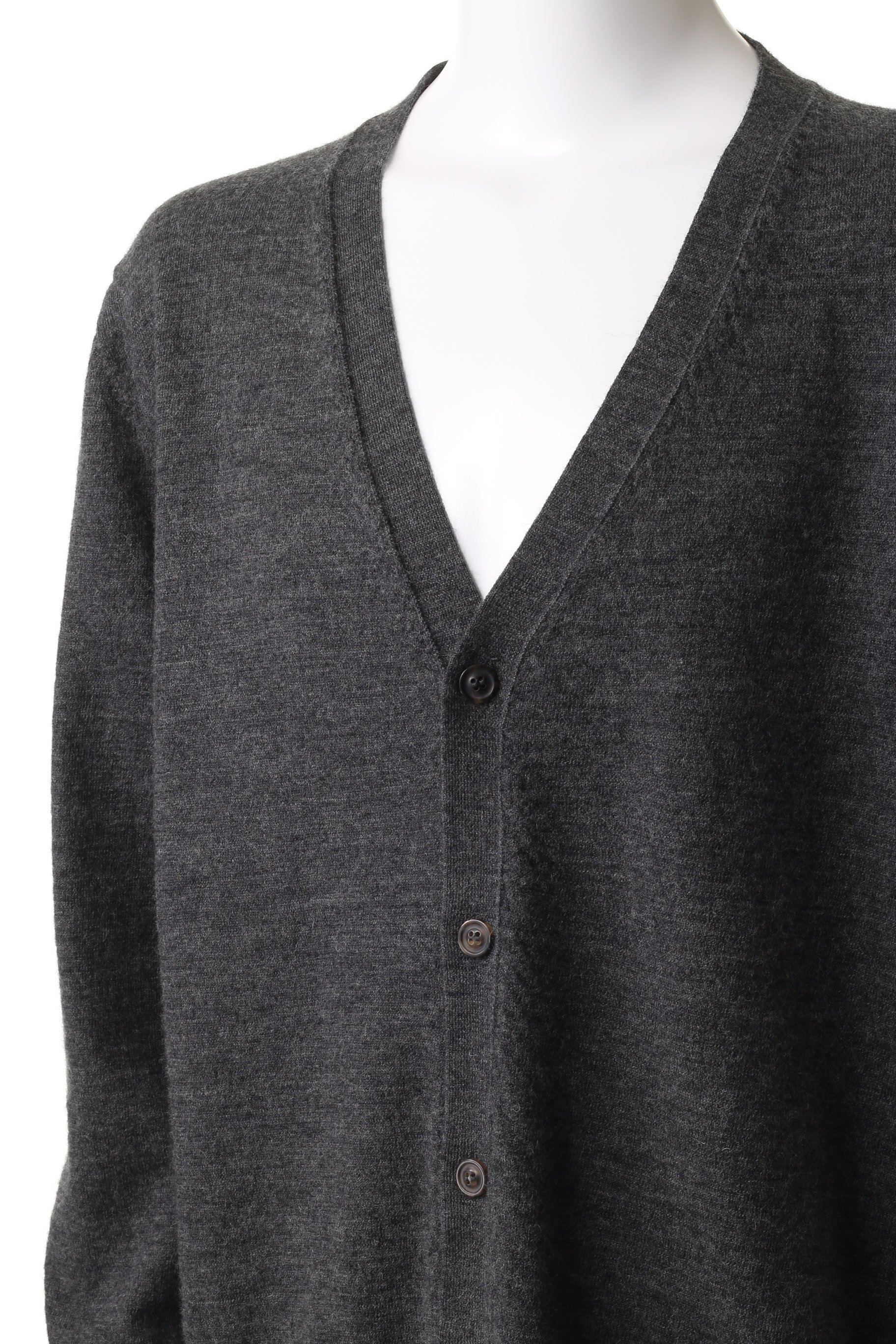 【メゾン マルジェラ/MAISON MARGIELA / MEN】の【MEN】エルボーパッチ Vネック ウール カーディガン 人気、トレンドファッション・服の通販 founy(ファニー) 　ファッション　Fashion　メンズファッション　Fashion for Men　カーディガン　Cardigan, Knitwear　ベーシック　Basic, Essential　other-5|ID: prp329100004910505 ipo3291000000036792549