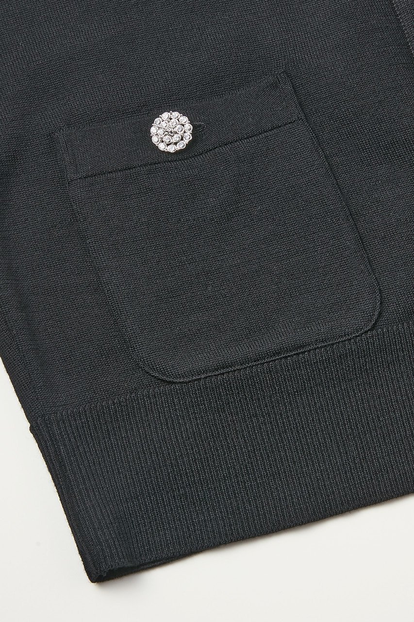 【デイジーリン/DAISY LIN】のカーディガン “クワイエット・ラグジュアリー” 人気、トレンドファッション・服の通販 founy(ファニー) 　ファッション　Fashion　レディースファッション　Fashion for Women　トップス・カットソー　Cut & Sew Tops　ニット　Knit Tops & Sweaters　カーディガン・羽織り　Layered Style Cardigans　エレガント 上品　Elegant　カーディガン　Cardigan, Knitwear　サテン　Satin, Glossy Fabric　シルク　Silk, 100% Silk　ストレッチ　Stretch, Stretchy Fabric　洗える　Machine Washable　other-3|ID: prp329100004910510 ipo3291000000036792590