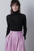 【ヒューエルミュージアム/hueLe Museum】の【hLM】シアーワイドリブタートルネック 人気、トレンドファッション・服の通販 founy(ファニー) ファッション Fashion レディースファッション Fashion for Women トップス・カットソー Cut & Sew Tops ニット Knit Tops & Sweaters カジュアルプルオーバー・ニットトップス Pullovers & Knit Tops / Casual Pullovers タートルネック・ハイネックトップス Turtlenecks & High-Neck Tops おすすめ Recommended / Our Picks インナー Innerwear シアー Sheer, See-Through ジャケット Jacket, Outerwear タートル Turtleneck, Turtle Collar タートルネック Turtleneck, High Neck ワイドリブ Wide Rib, Wide Ribbed Knit A/W・秋冬 Autumn/Winter |ID:prp329100004910511