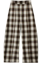 【メゾンスペシャル/MAISON SPECIAL】のCenter Pin Tuck Ombre Check Pants/センターピンタックオンブレチェックパンツ BRN(ブラウン)|ID: prp329100004910516 ipo3291000000036792661