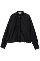 【ミディウミ/MidiUmi】のfront frill lace shirt シャツ black|ID: prp329100004910518 ipo3291000000036792676