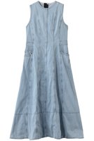 【ランバン オン ブルー/LANVIN en Bleu】のLee×LANVIN en Bleuデニムワンピース 人気、トレンドファッション・服の通販 founy(ファニー) ファッション Fashion レディースファッション Fashion for Women ワンピース Dresses チュニック Tunic Tops & Dresses チュニック Tunic, Long Top デニム Denim, Jeans Material ファブリック Fabric, Textile フレア Flare, Flared ブリーチ Bleach, Washed Finish ポケット Pocket, Pocket Detail ロング Long, Long-Length 再入荷 Restock / Back in Stock エレガント 上品 Elegant |ID:prp329100004910525