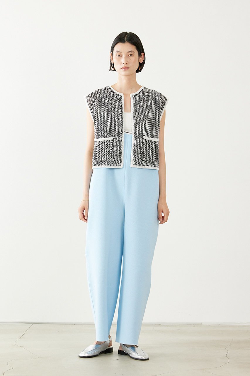 【アダワス/ADAWAS】のリネンブレンド メッシュ ベスト 人気、トレンドファッション・服の通販 founy(ファニー) 　ファッション　Fashion　レディースファッション　Fashion for Women　アウター　Coat / Outerwear Collection　レディースジャケット・軽アウター　Jackets　コンパクト　Compact, Small Size　ジャケット　Jacket, Outerwear　センター　Center, Center Line　パターン　Pattern, Design Print　フロント　Front, Front Design　ベスト　Vest, Waistcoat　メッシュ　Mesh, Net Fabric　リネン　Linen, Linen Fabric　other-7|ID: prp329100004910535 ipo3291000000036792855