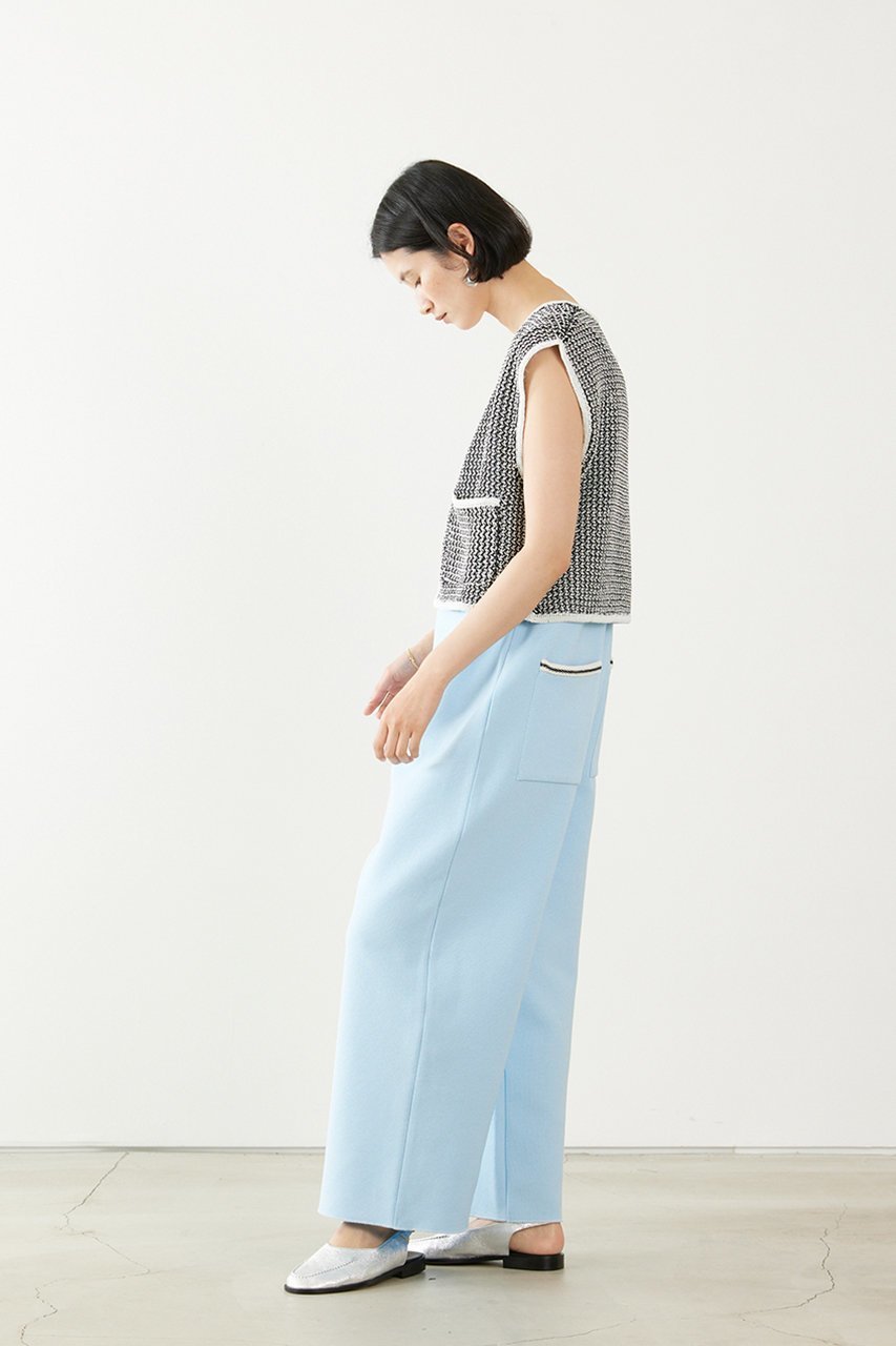 【アダワス/ADAWAS】のリネンブレンド メッシュ ベスト 人気、トレンドファッション・服の通販 founy(ファニー) 　ファッション　Fashion　レディースファッション　Fashion for Women　アウター　Coat / Outerwear Collection　レディースジャケット・軽アウター　Jackets　コンパクト　Compact, Small Size　ジャケット　Jacket, Outerwear　センター　Center, Center Line　パターン　Pattern, Design Print　フロント　Front, Front Design　ベスト　Vest, Waistcoat　メッシュ　Mesh, Net Fabric　リネン　Linen, Linen Fabric　other-8|ID: prp329100004910535 ipo3291000000036792856