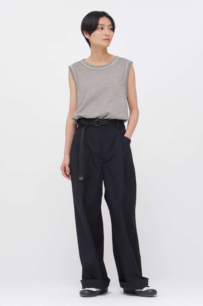 【マーガレットハウエル/MARGARET HOWELL】のGARMENT DYE BASIC JERSEY TOP 人気、トレンドファッション・服の通販 founy(ファニー) 　ファッション　Fashion　レディースファッション　Fashion for Women　トップス・カットソー　Cut & Sew Tops　キャミソール&ノースリーブ　Camisoles & Sleeveless Tops　シャツ・ブラウス・オフィスカジュアル　Elegant Blouses & Button-Ups　ロングTシャツ・Tシャツ　Longline T-Shirts & Tees　カットソー・ベーシックTシャツ　Cut-and-Sewn Tops / Stretch Tees & Basics　インナー　Innerwear　キャミソール　Camisole, Spaghetti Strap Top　タンク　Tank Top, Sleeveless Top　other-2|ID: prp329100004910542 ipo3291000000036792917