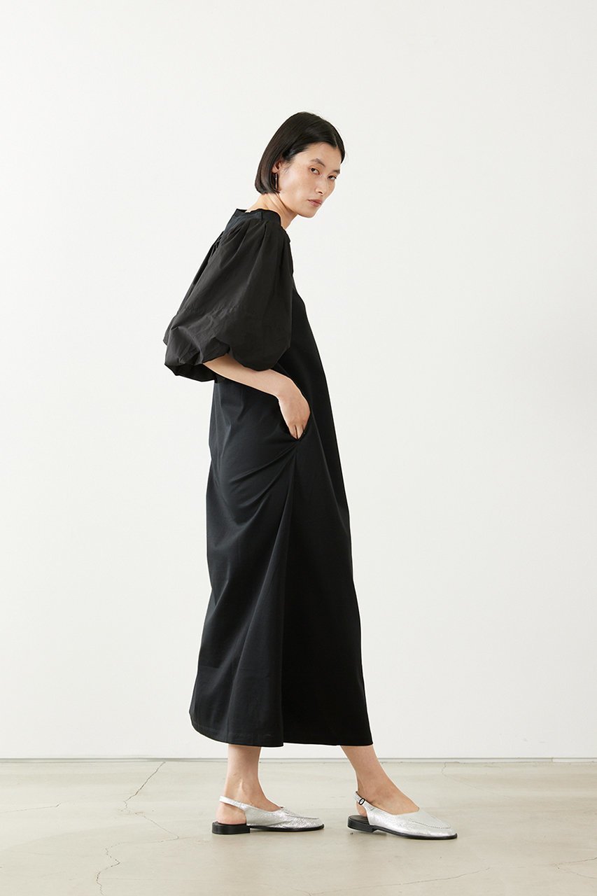 【アダワス/ADAWAS】のコットン ジャージー ドレス 人気、トレンドファッション・服の通販 founy(ファニー) 　ファッション　Fashion　レディースファッション　Fashion for Women　ワンピース　Dresses　フォーマル・パーティードレス・結婚式用ドレス　Elegant & Casual Dresses　チュニック　Tunic Tops & Dresses　シルク　Silk, 100% Silk　シルケット　Silket, Silky Cotton　スリーブ　Sleeve, Long Sleeve / Short Sleeve　タイプライター　Typewriter Fabric, Crisp Cotton　チュニック　Tunic, Long Top　ドレス　Dress, One-Piece　ポケット　Pocket, Pocket Detail　今季　This Season, Current Season　旅行　Travel　other-7|ID: prp329100004910543 ipo3291000000036792930