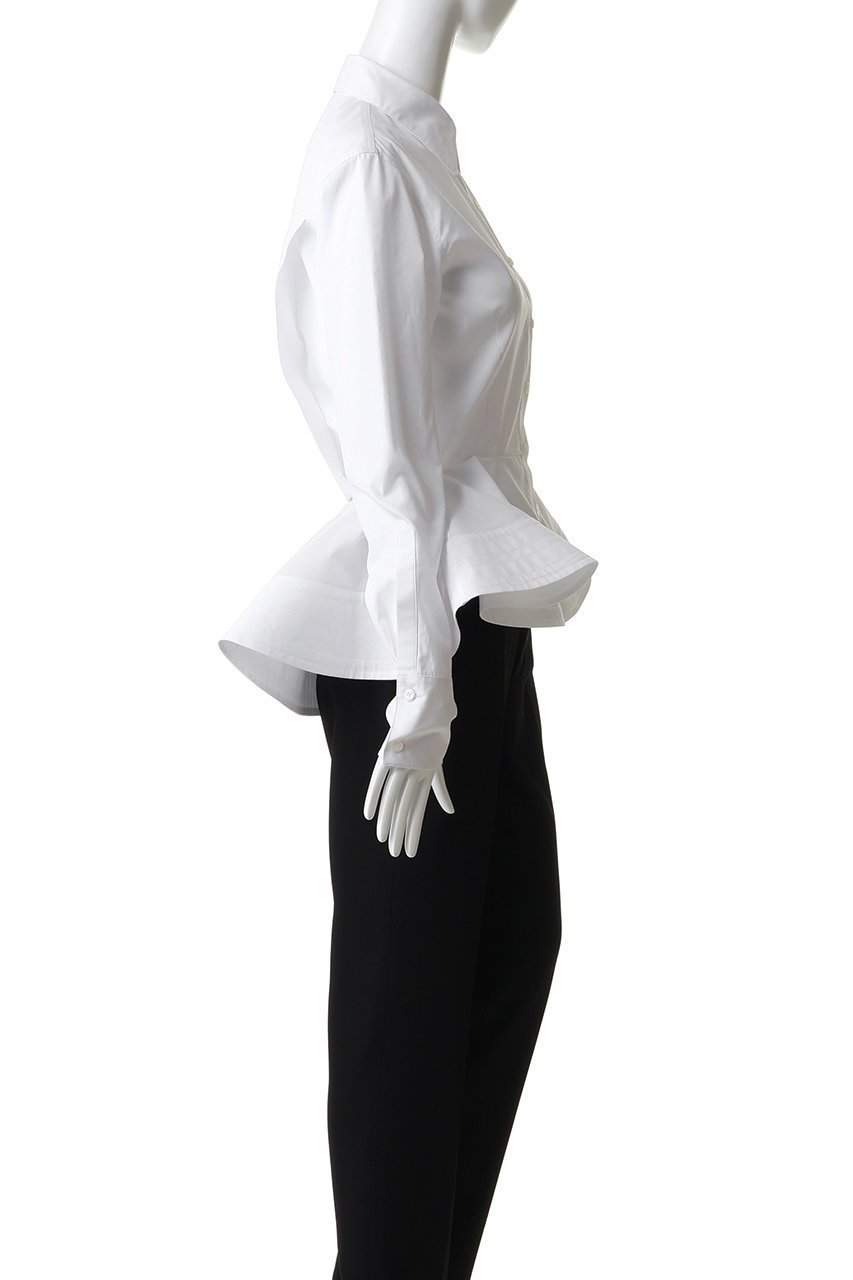 【ステラ マッカートニー/STELLA McCARTNEY】のポプリンペプラムシャツ 人気、トレンドファッション・服の通販 founy(ファニー) ファッション Fashion レディースファッション Fashion for Women トップス・カットソー Cut & Sew Tops シャツ・ブラウス・オフィスカジュアル Elegant Blouses & Button-Ups インナー Innerwear エレガント 上品 Elegant スウェット / スエット Sweatshirt, Sweatwear スリーブ Sleeve, Long Sleeve / Short Sleeve ペプラム Peplum, Flared Hem ロング Long, Long-Length other-3|ID: prp329100004910546 ipo3291000000036792950