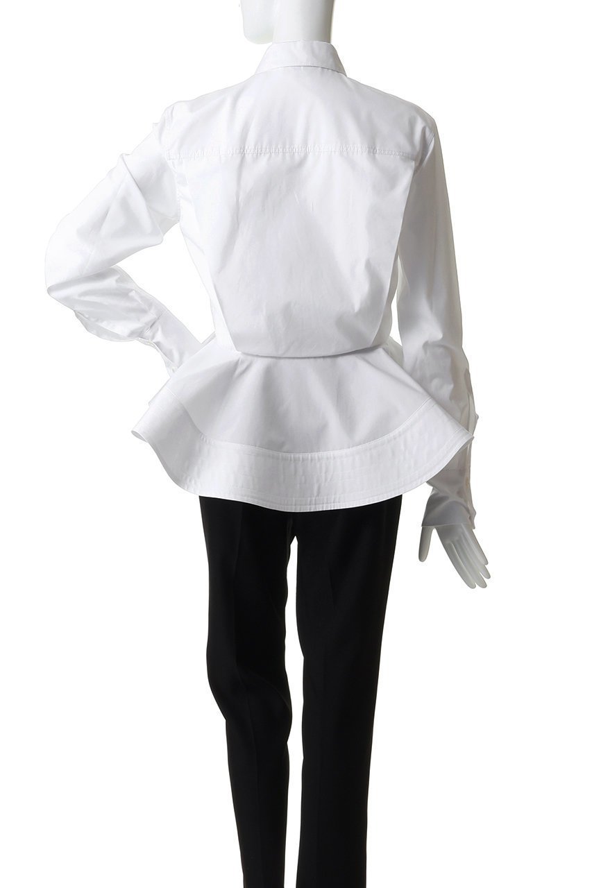 【ステラ マッカートニー/STELLA McCARTNEY】のポプリンペプラムシャツ 人気、トレンドファッション・服の通販 founy(ファニー) ファッション Fashion レディースファッション Fashion for Women トップス・カットソー Cut & Sew Tops シャツ・ブラウス・オフィスカジュアル Elegant Blouses & Button-Ups インナー Innerwear エレガント 上品 Elegant スウェット / スエット Sweatshirt, Sweatwear スリーブ Sleeve, Long Sleeve / Short Sleeve ペプラム Peplum, Flared Hem ロング Long, Long-Length other-4|ID: prp329100004910546 ipo3291000000036792951