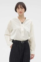 【マーガレットハウエル/MARGARET HOWELL】のTINY GINGHAM COTTON SHIRT 人気、トレンドファッション・服の通販 founy(ファニー) ファッション Fashion レディースファッション Fashion for Women トップス・カットソー Cut & Sew Tops シャツ・ブラウス・オフィスカジュアル Elegant Blouses & Button-Ups ギンガム Gingham, Gingham Fabric スリーブ Sleeve, Long Sleeve / Short Sleeve チェック Check, Plaid, Tartan バランス Balance, Style Balance フィット Fit, Slim Fit フロント Front, Front Design リラックス Relax, Relaxed Fit ロング Long, Long-Length ワッシャー Washer, Crinkled Finish 定番 Standard, Basic Item 無地 Plain, Solid Color thumbnail ホワイト|ID: prp329100004910549 ipo3291000000036792970